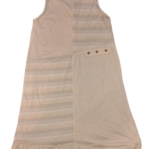 Silver And Cream Dress - Picture 3 of 5